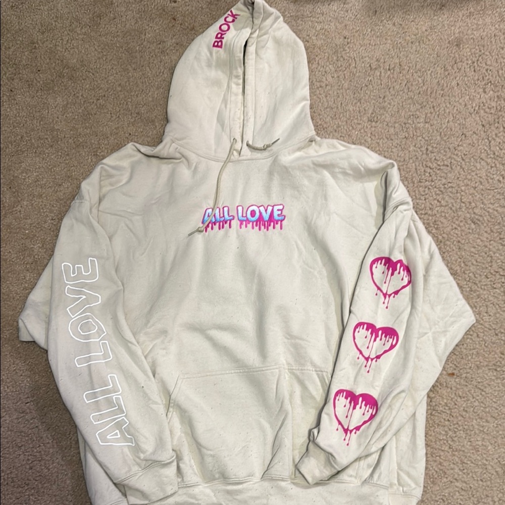 Colby Brock All Love Hoodie 3XL